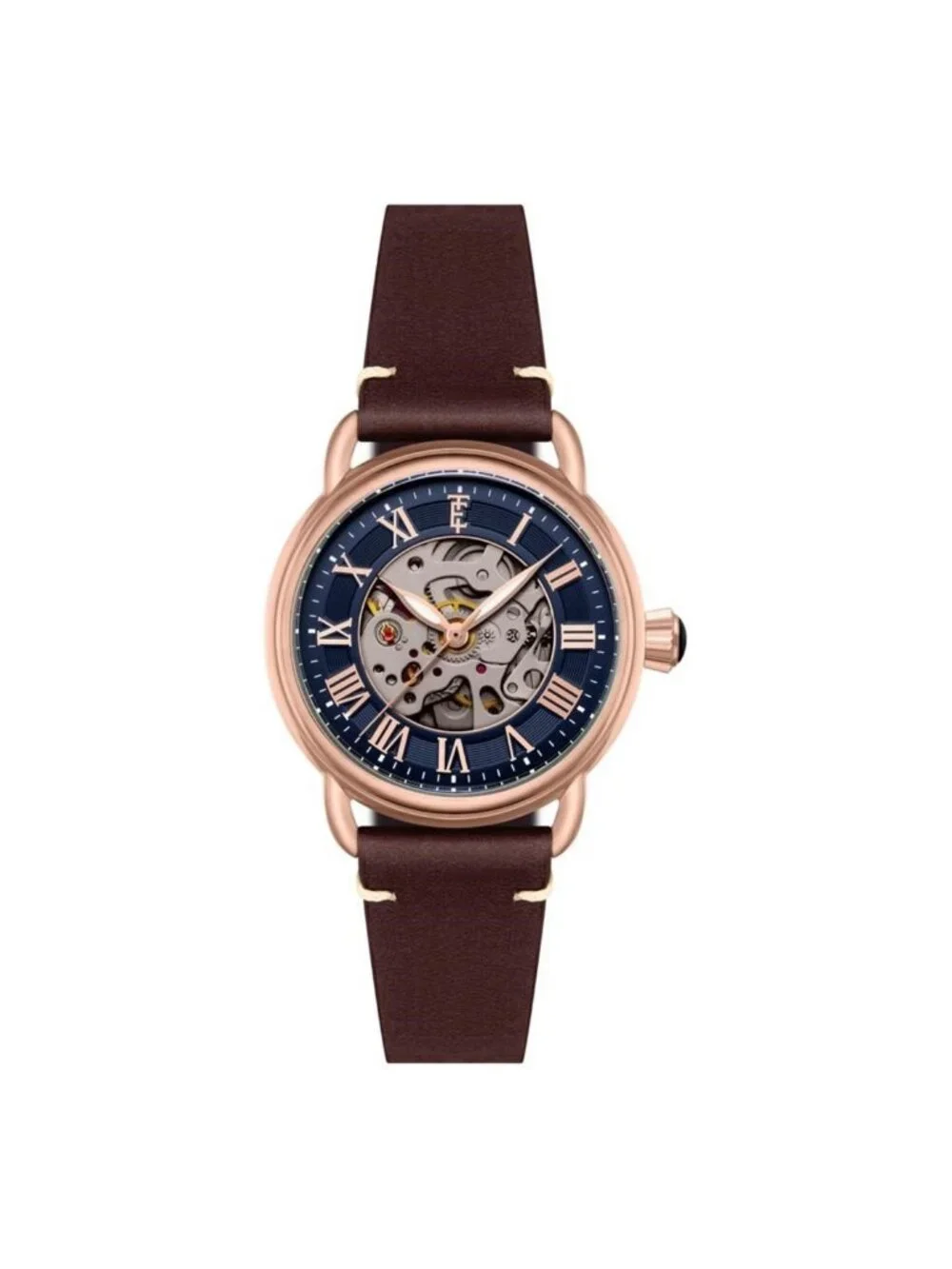 NWT Thomas Earnshaw Investigator Automatic Blue Dial Men's Watch